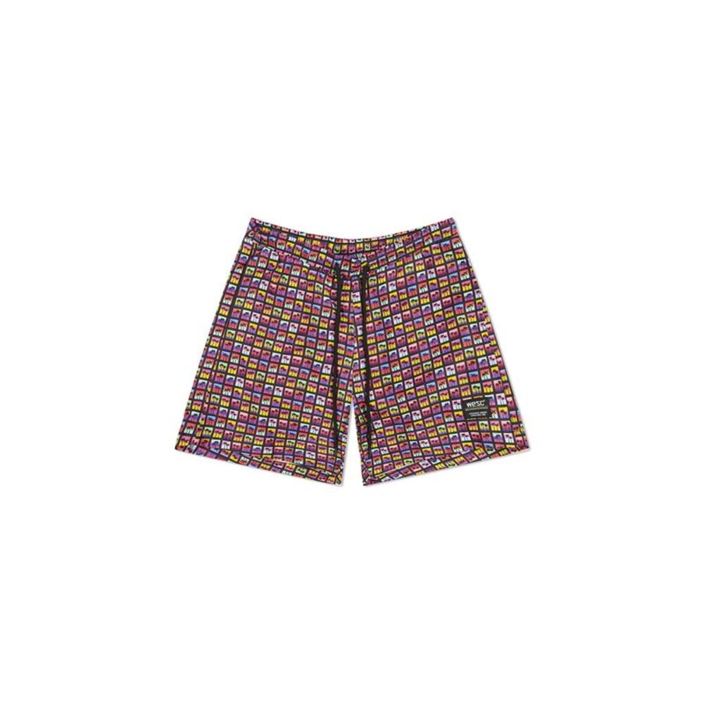WeSC Mens Palm Polaroid Swim Bottom Trunks, NWT